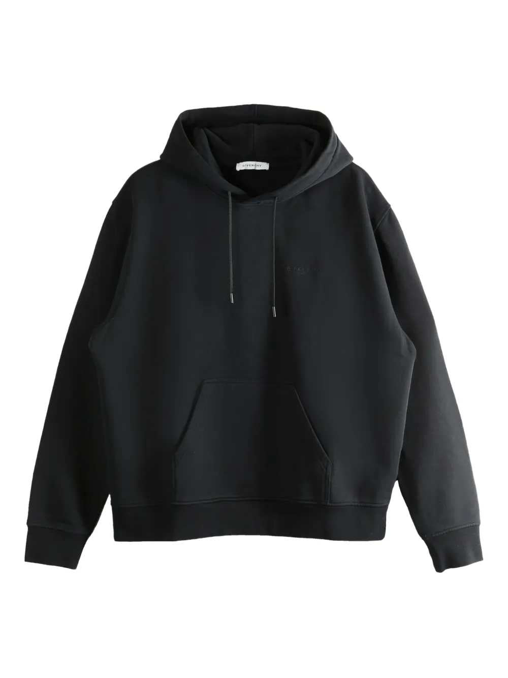 Givenchy Men Felpa Con Cappuccio In Cotone Con Grafica Sul Retro GIVENCHY