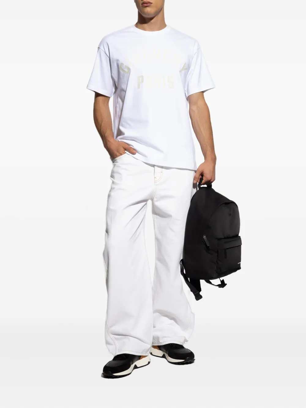 Givenchy Men Logo Print T-Shirt GIVENCHY