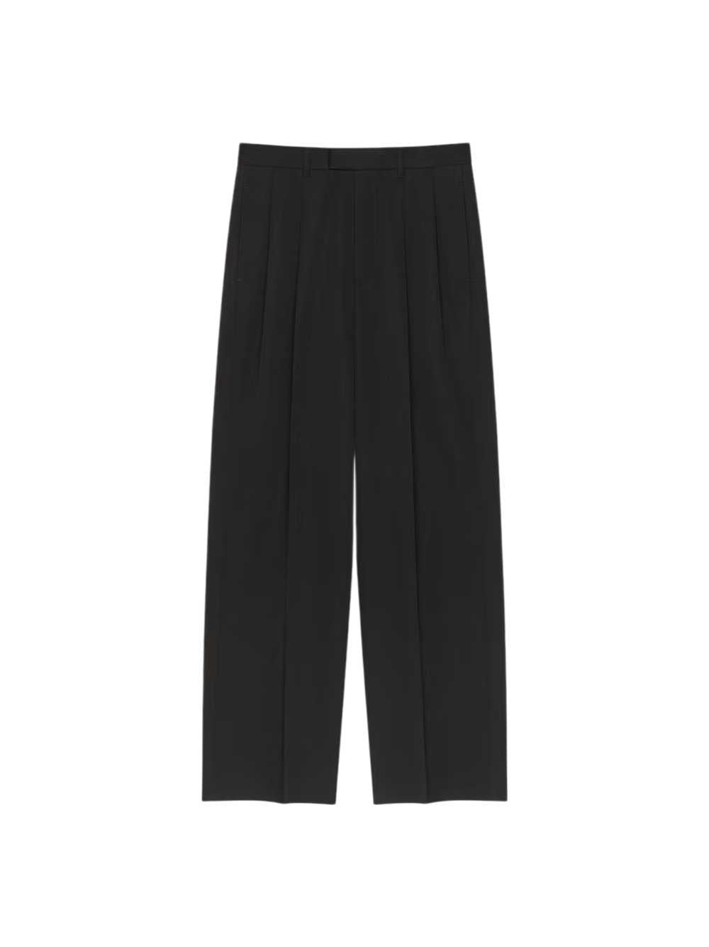 Givenchy Men Double-Pleated Trousers In Grain De Poudre Wool. GIVENCHY