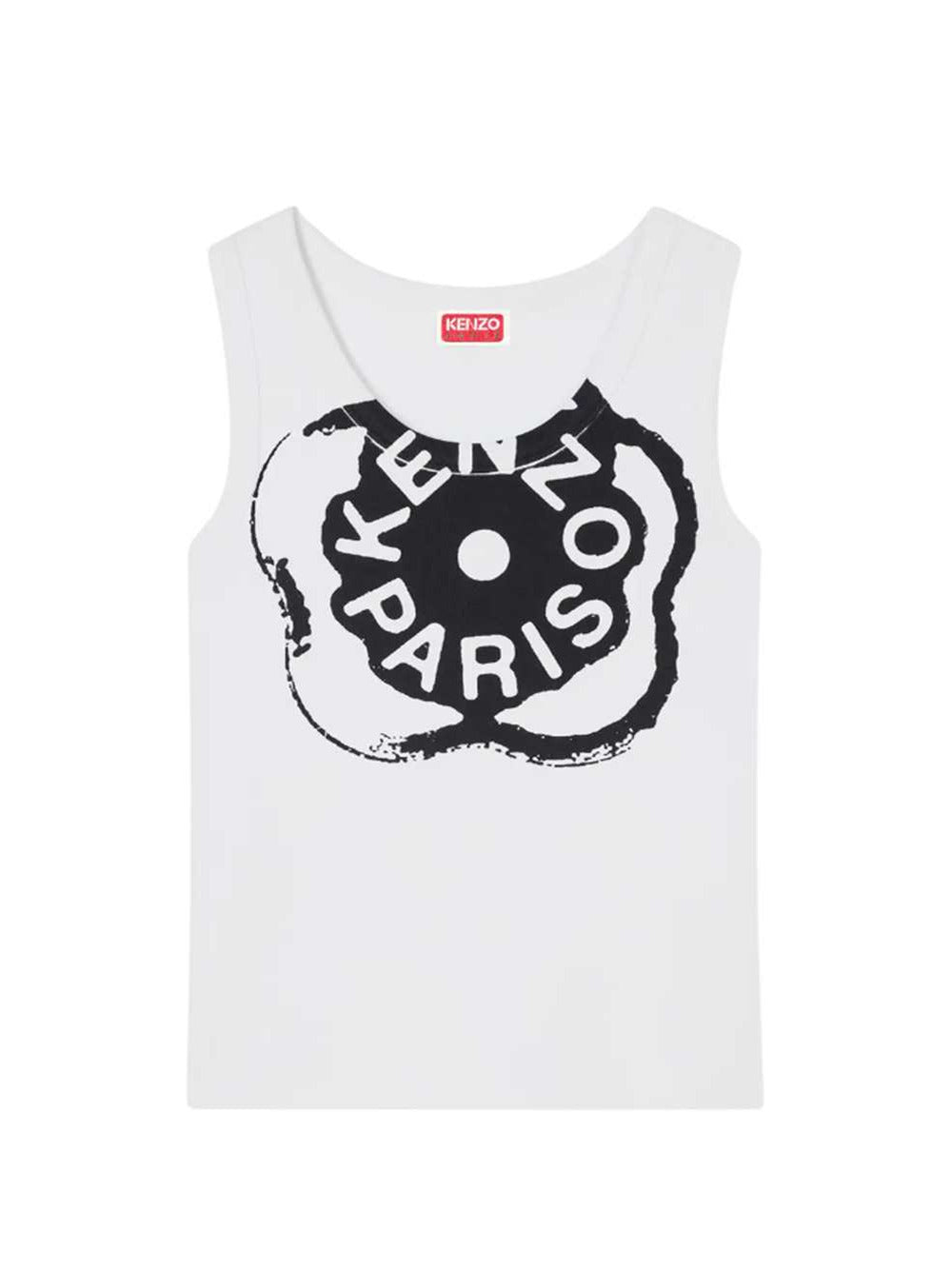 Kenzo Women Boke Flower 2.0 Ribbed Tank Top KENZO