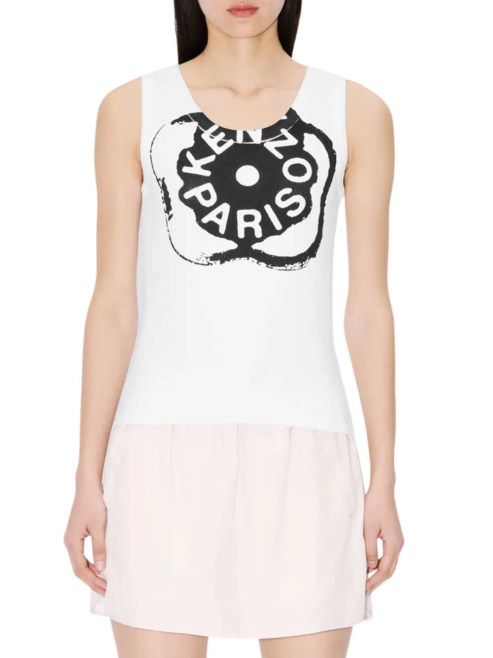 Kenzo Women Boke Flower 2.0 Ribbed Tank Top KENZO