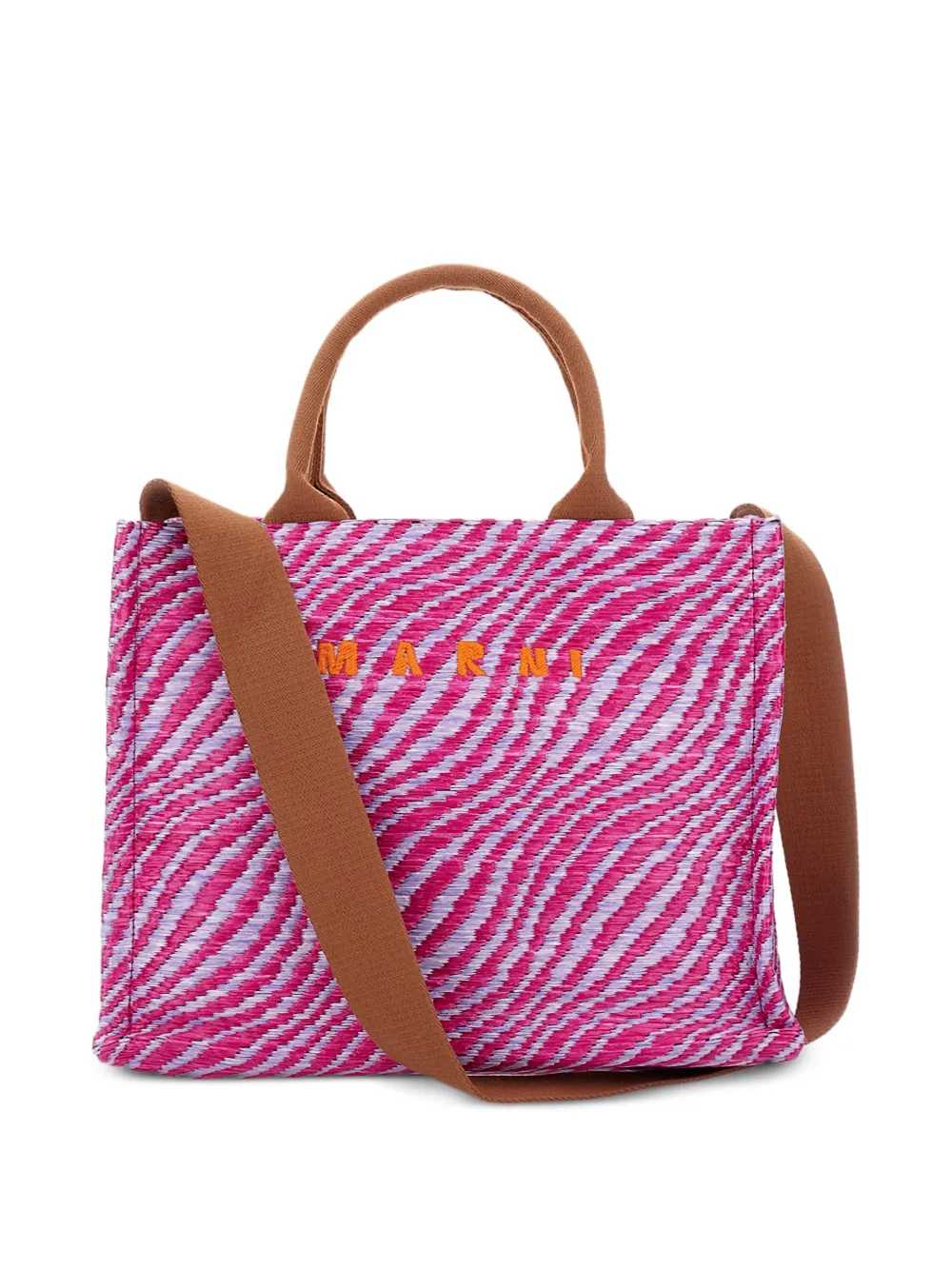 Marni Women Small Tote Bag With Print MARNI