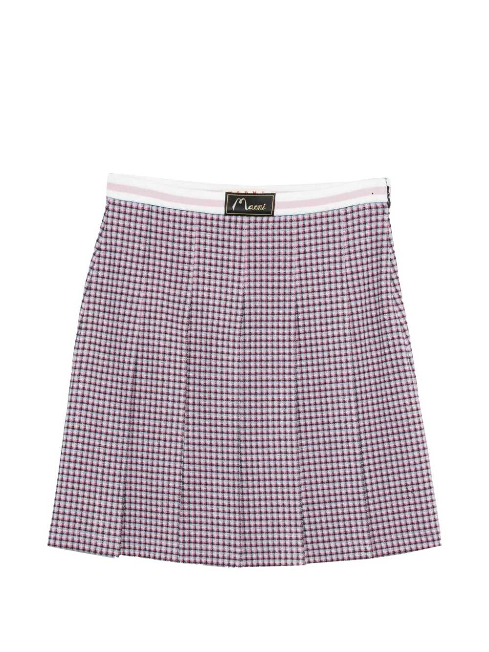 Marni Women Plaid Pleated Skirt MARNI