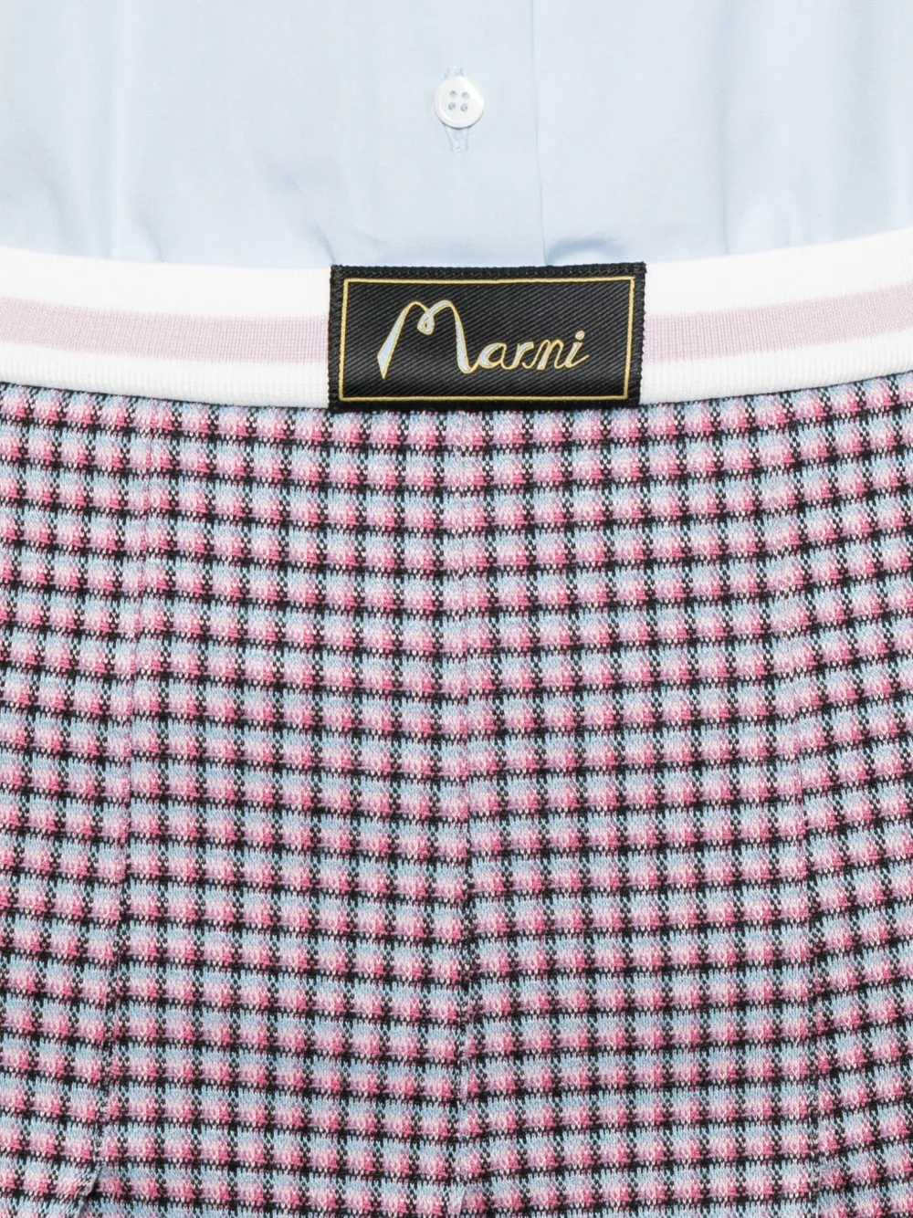 Marni Women Plaid Pleated Skirt MARNI
