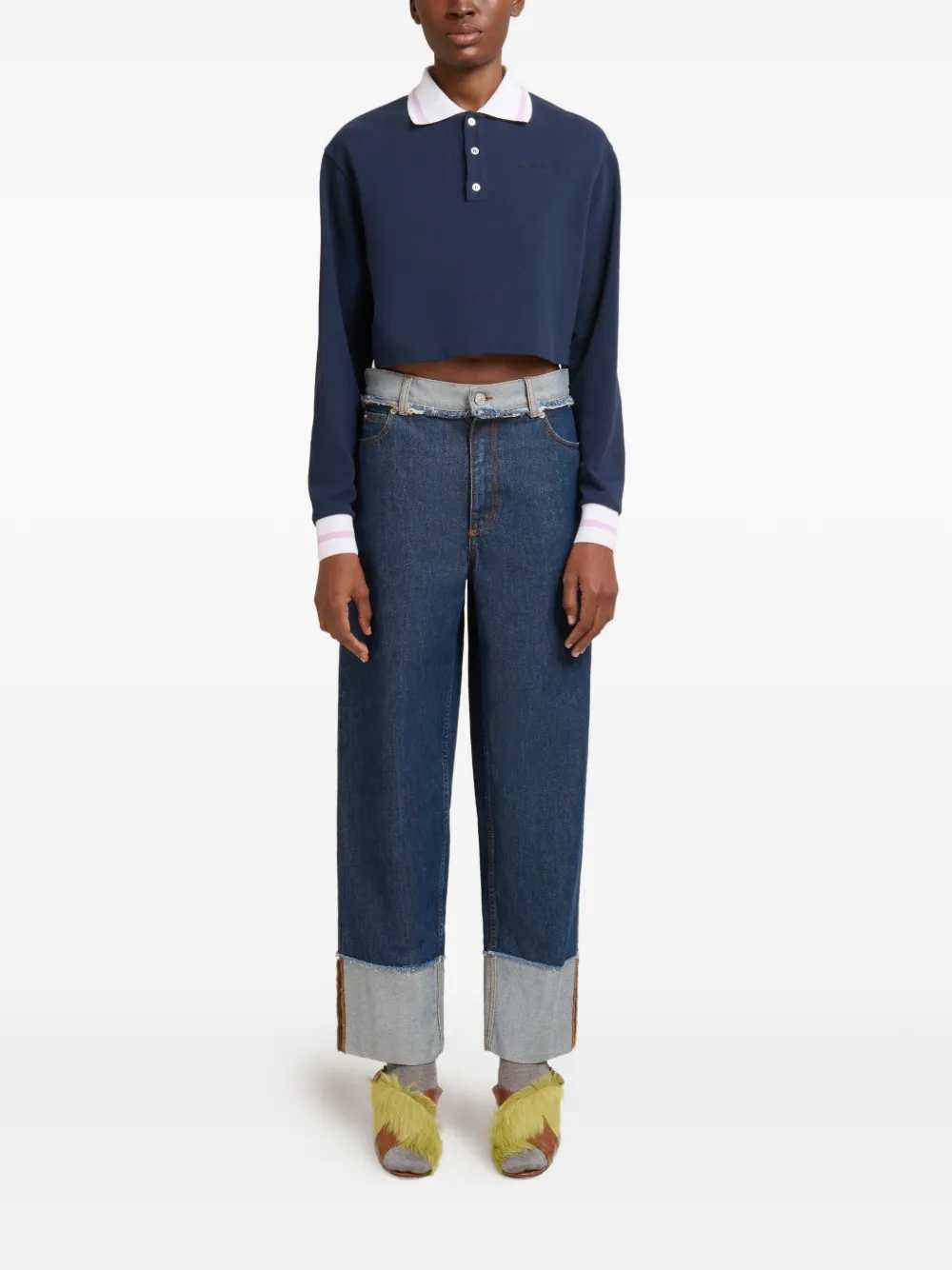 Marni Women Cuffed Jeans MARNI