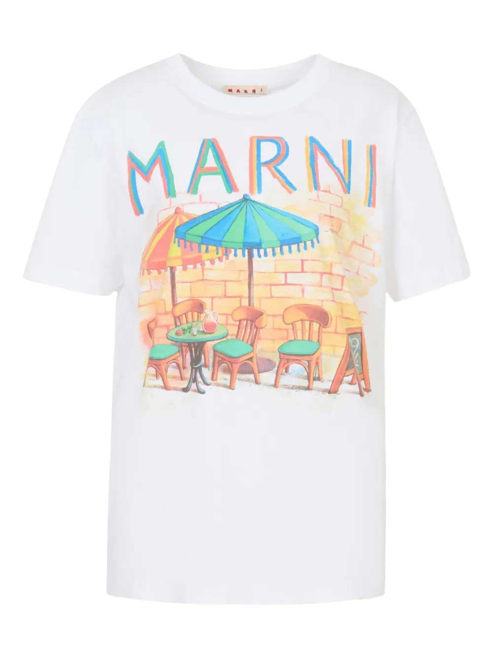 Marni Women Postcard Print T-Shirt MARNI