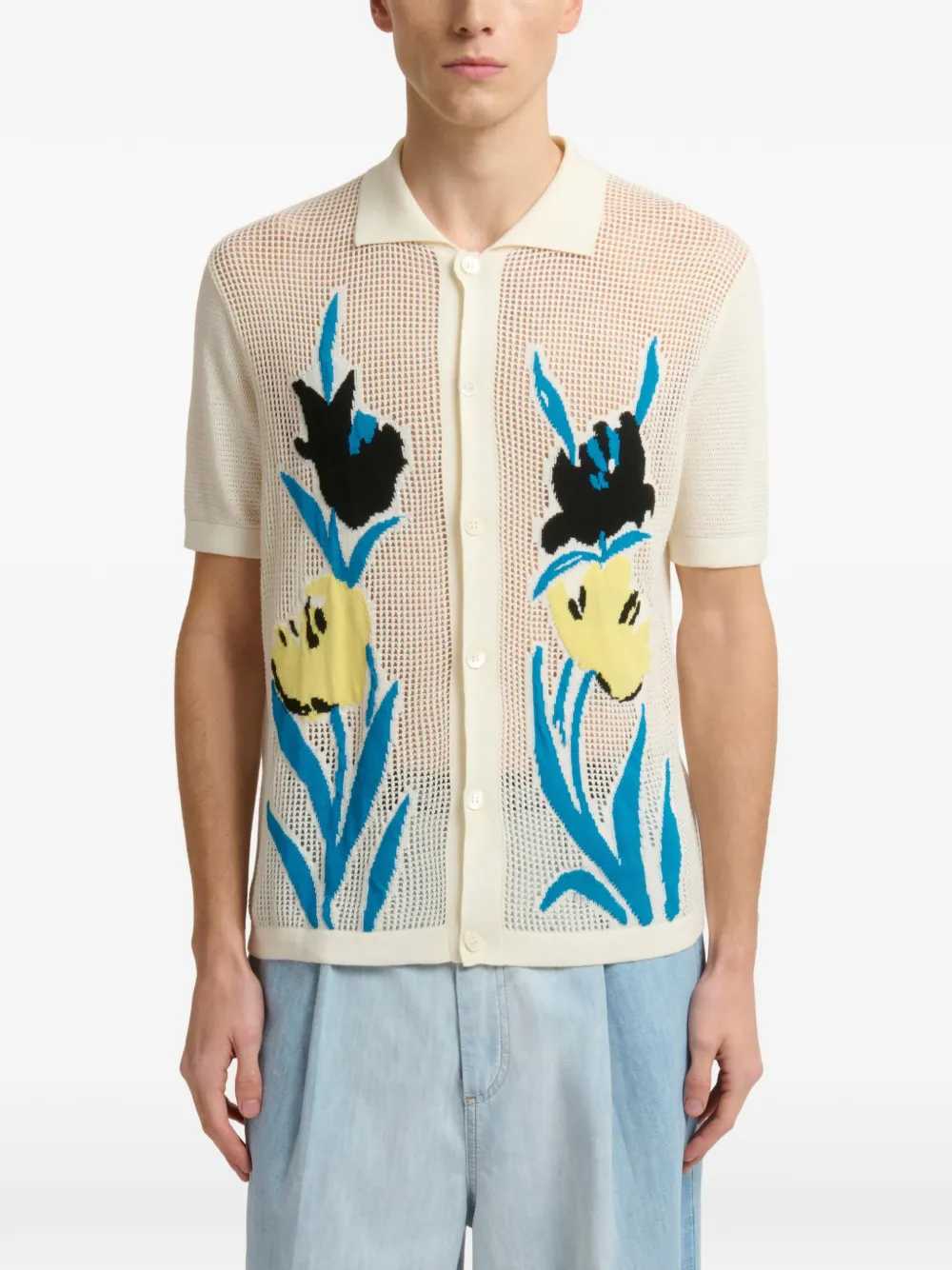 Marni Men Floral Cardigan MARNI