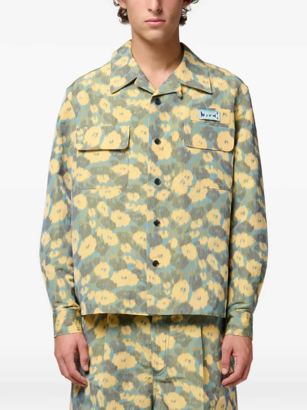Marni Men Floral Shirt MARNI