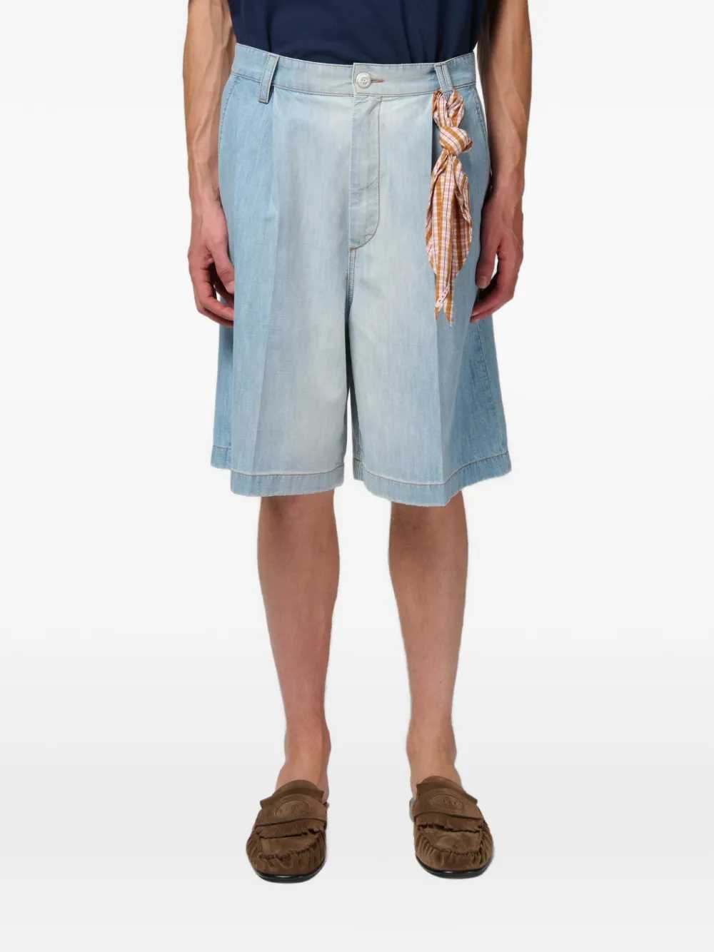 Marni Men Pleated Bermuda Shorts MARNI
