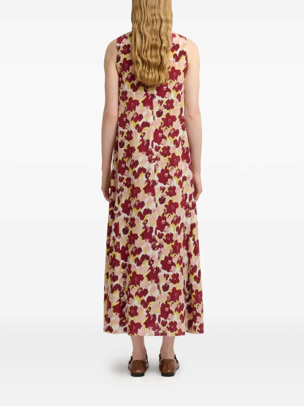 Marni Women Pleated Floral Dress MARNI