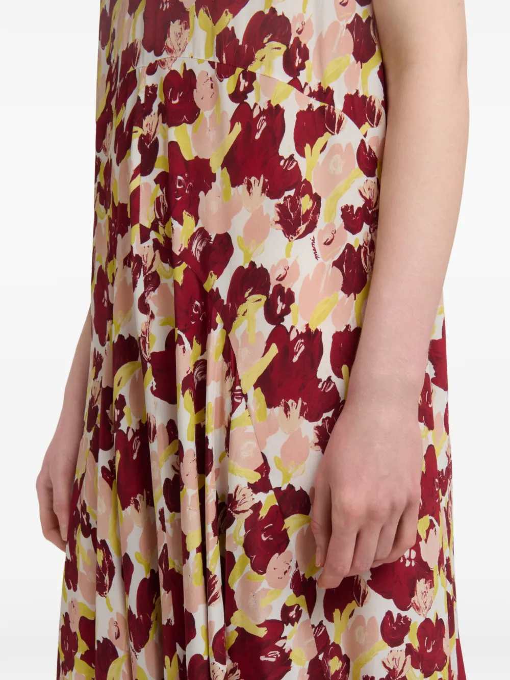 Marni Women Pleated Floral Dress MARNI