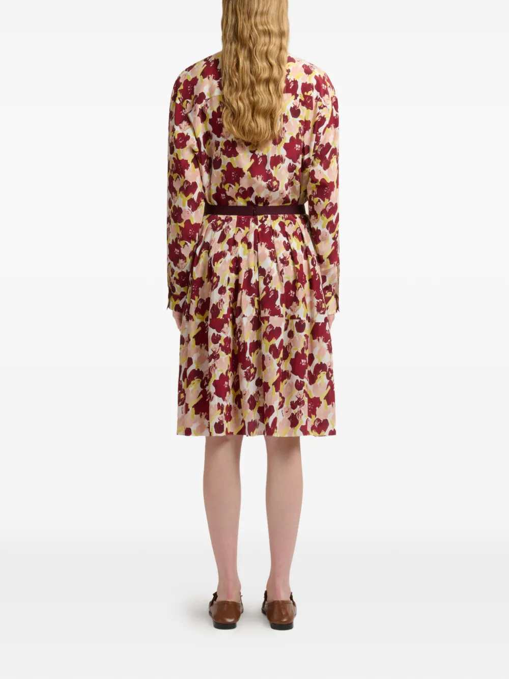 Marni Women Floral Pleated Skirt MARNI