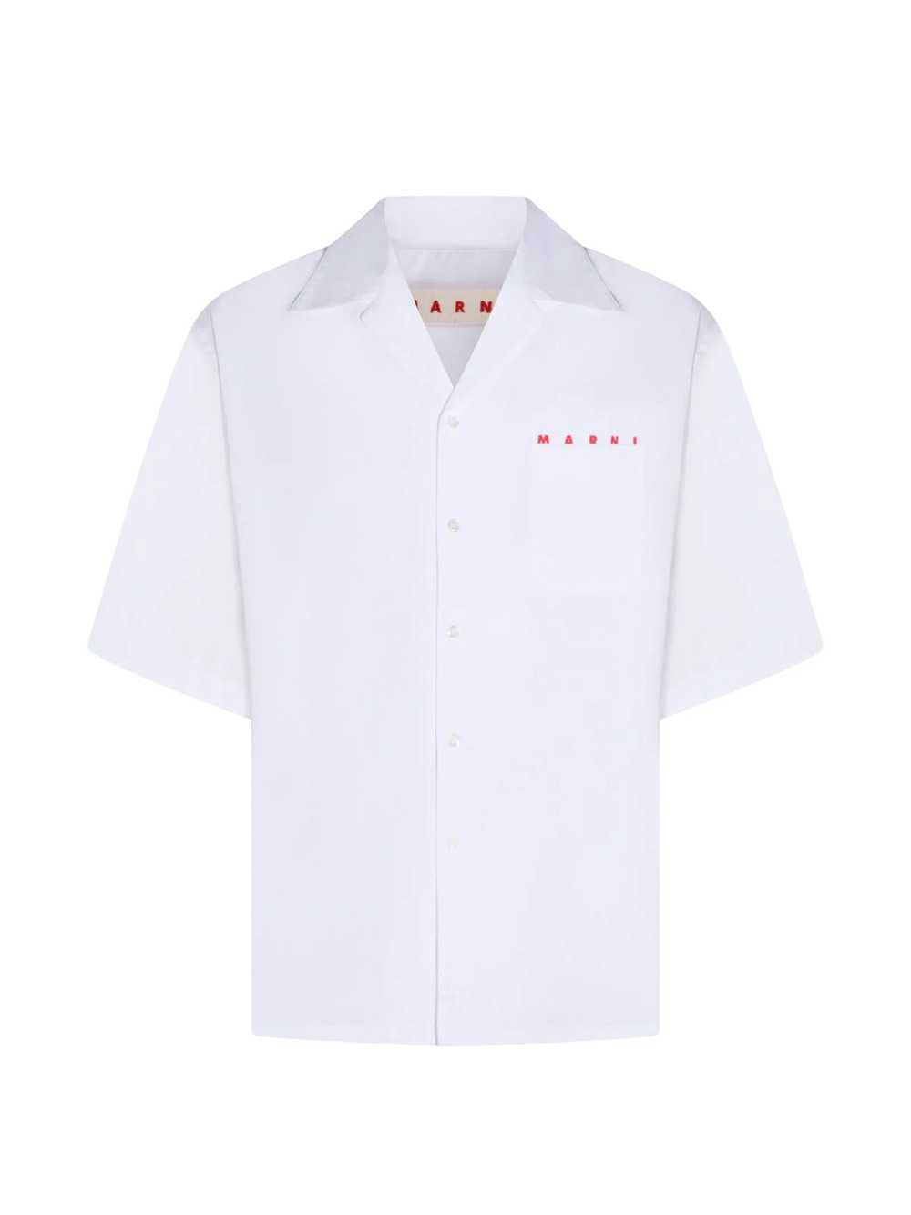 Marni Men Short-Sleeved Cotton Bowling Shirt MARNI
