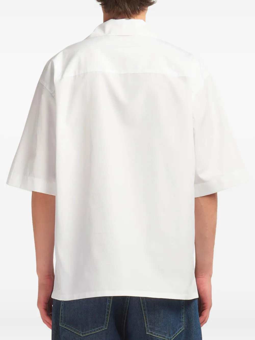 Marni Men Short-Sleeved Cotton Bowling Shirt MARNI