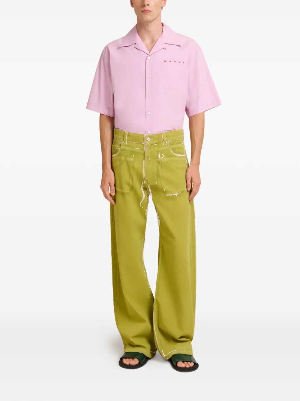 Marni Men Printed Trousers MARNI