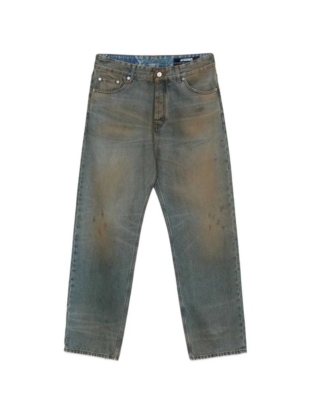 Jacquemus Men Berger De Nîmes Distressed Jeans JACQUEMUS