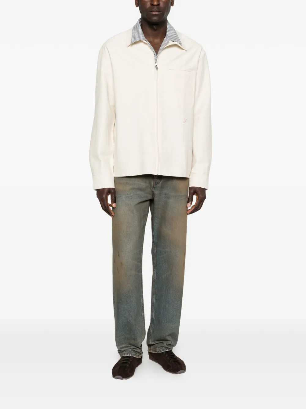 Jacquemus Men Berger De Nîmes Distressed Jeans JACQUEMUS