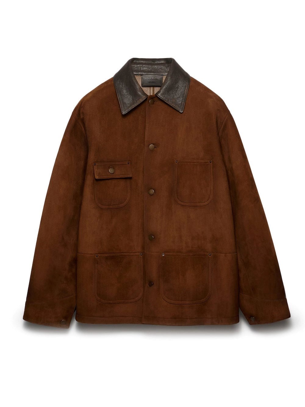 Prada Men Leather Jackrt PRADA