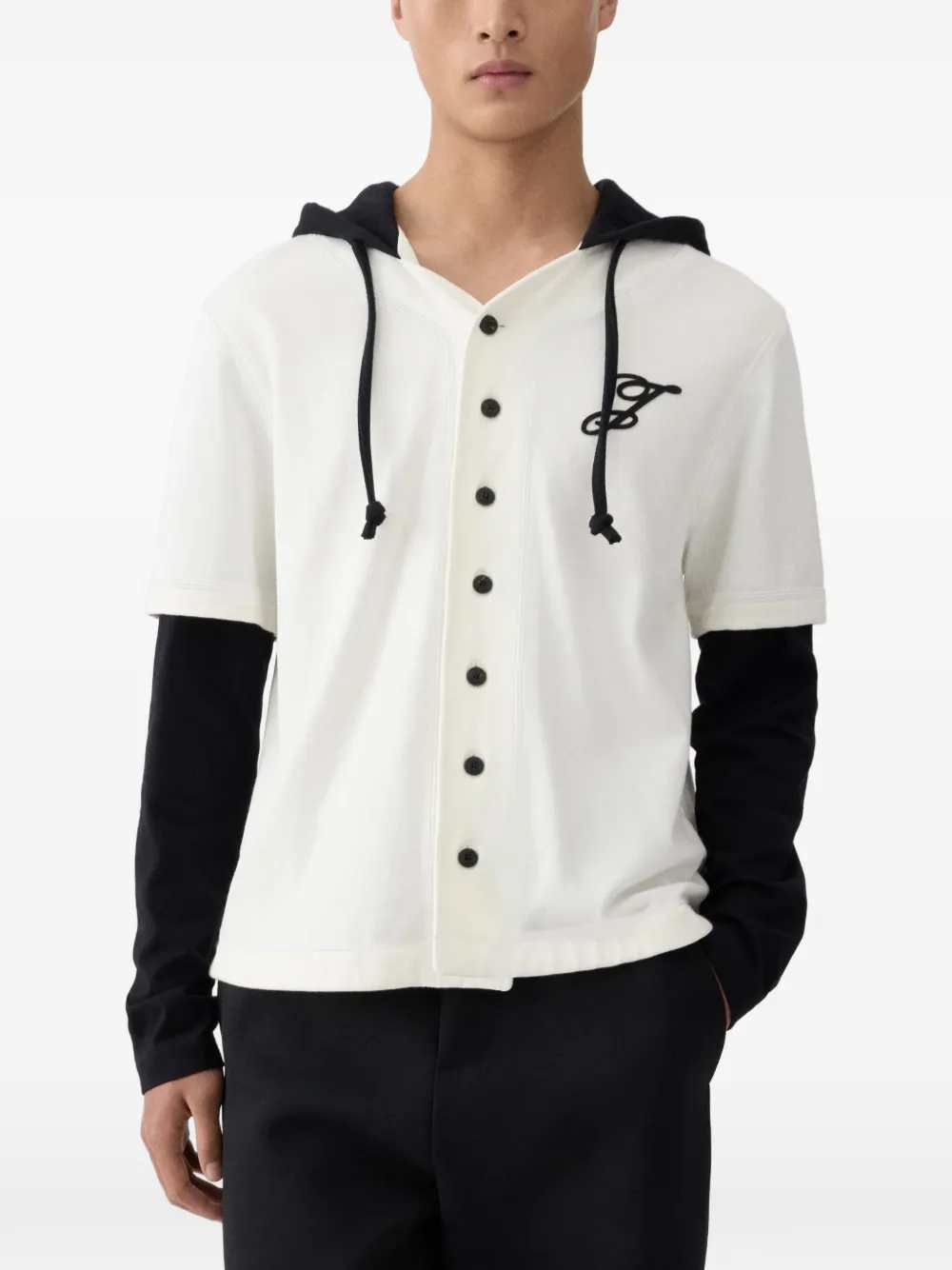 Jacquemus Men Letro Button Hoodie JACQUEMUS