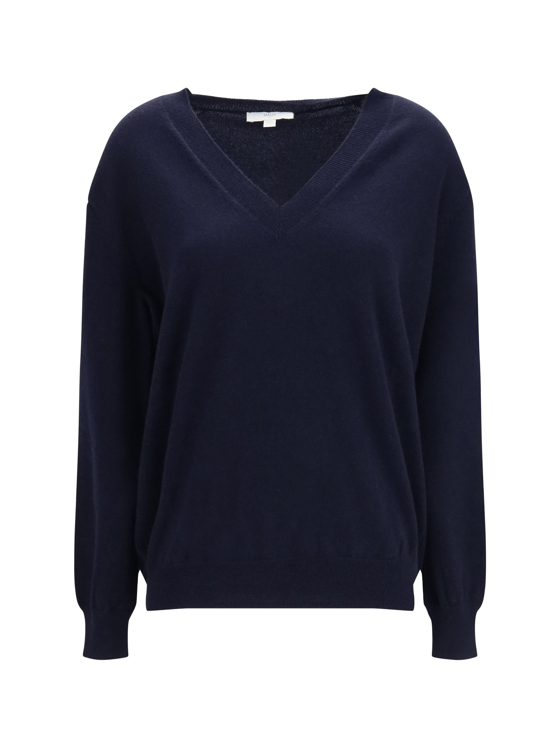 Malo Women Cashmere V-Neck Sweater MALO