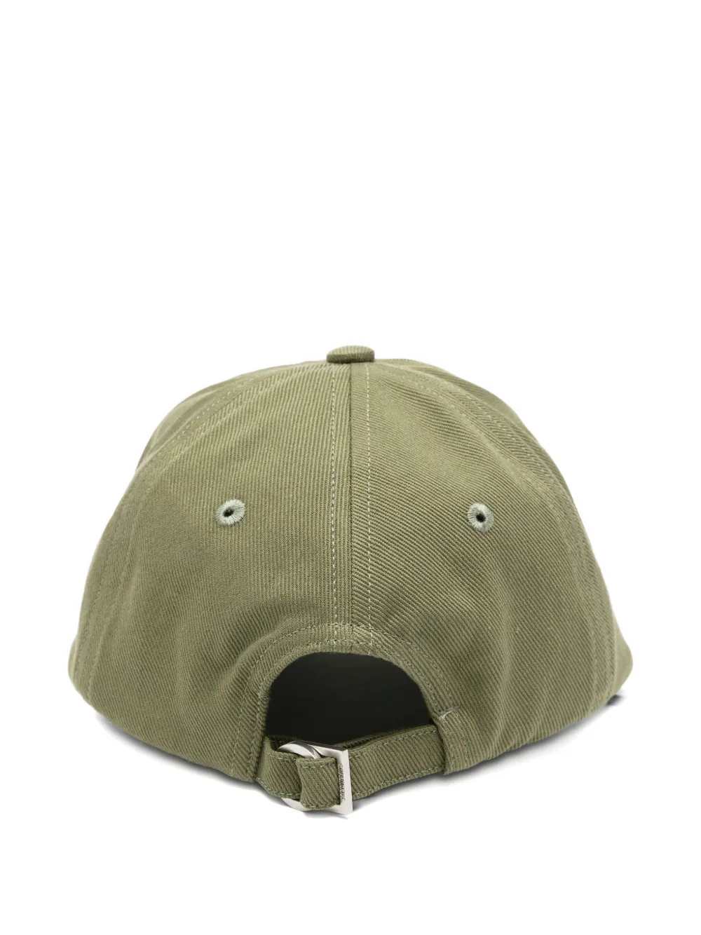 Jacquemus Men Cotton Baseball Cap With Logo JACQUEMUS