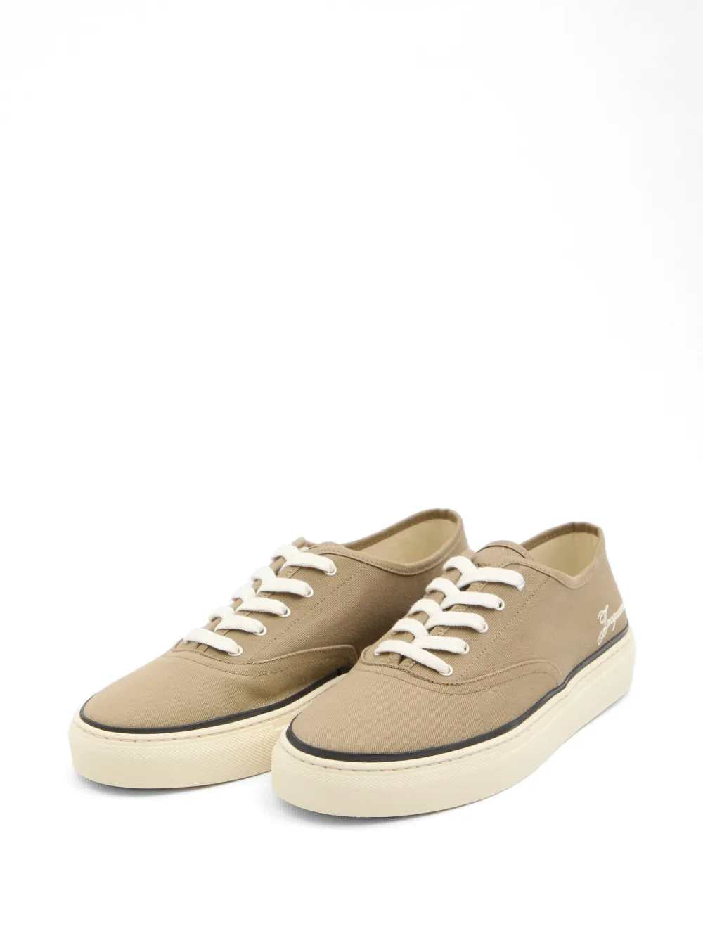 Jacquemus Men Lace-Up Sneakers With Embroidered Logo JACQUEMUS