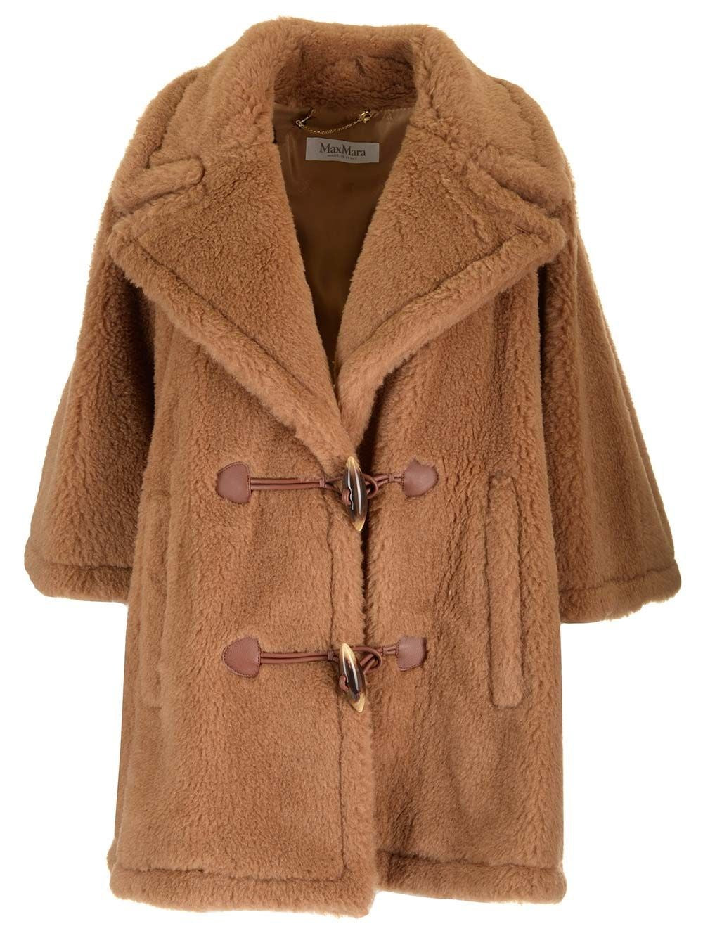 Max Mara Women Teddy Fabric Cape MAX MARA