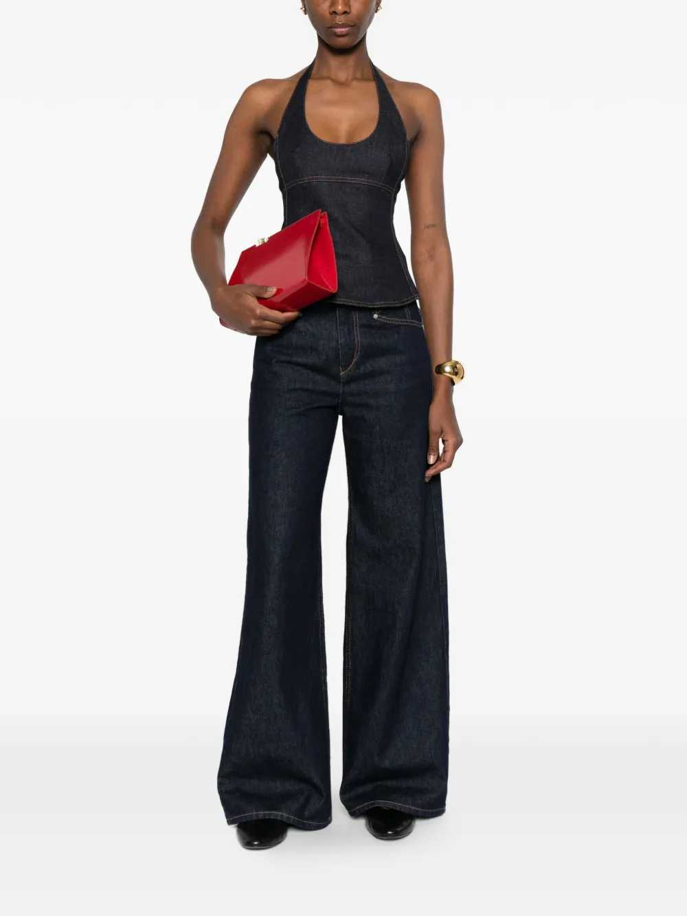 Jacquemus Women The Lavoir De Nîmes Denim Top JACQUEMUS