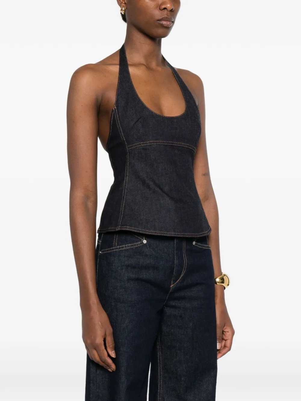 Jacquemus Women The Lavoir De Nîmes Denim Top JACQUEMUS