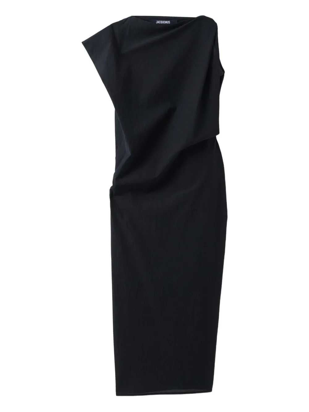 Jacquemus Women Draped Midi Dress JACQUEMUS