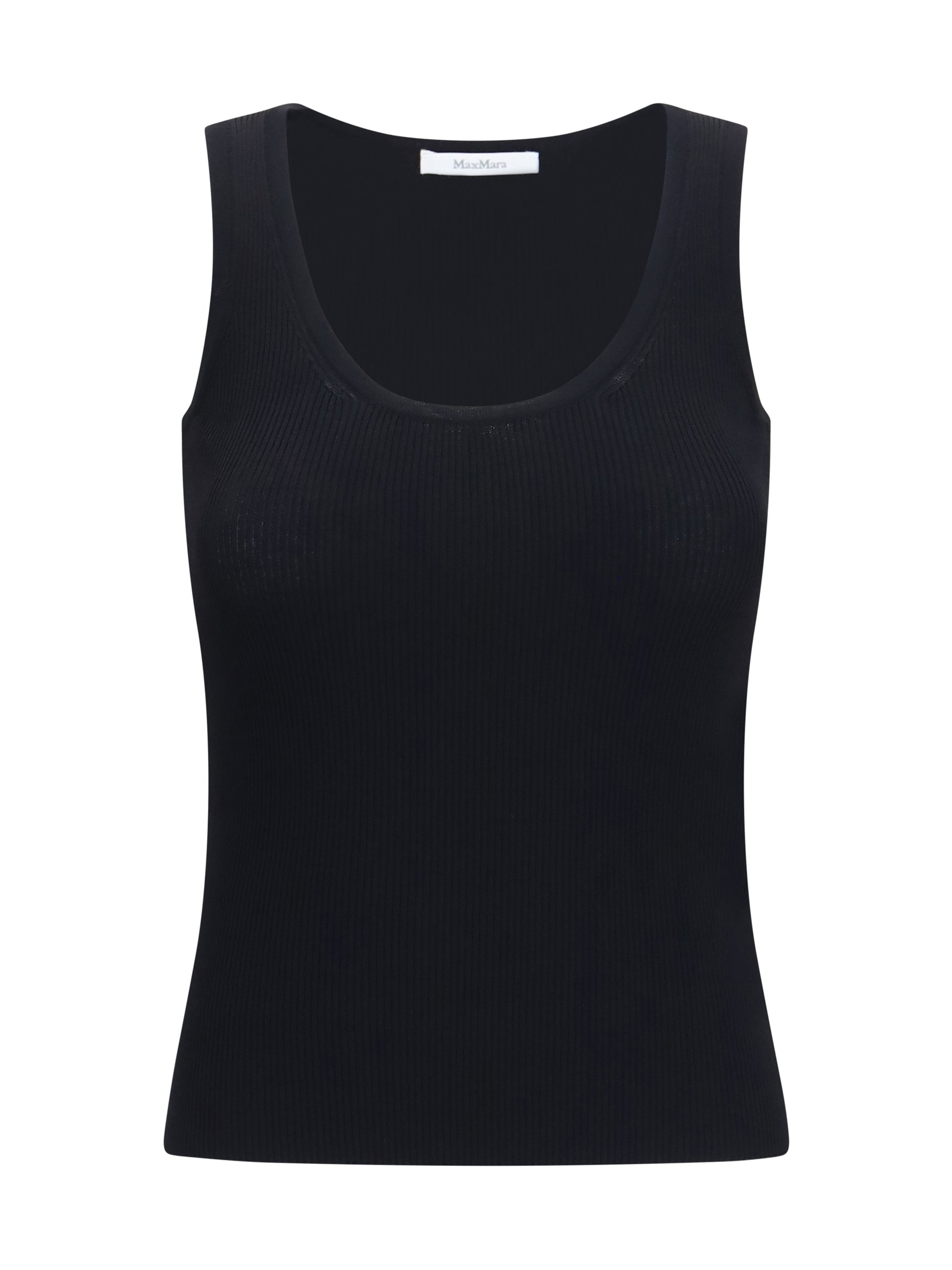 Max Mara Women Ribbed Jersey Tank Top MAX MARA