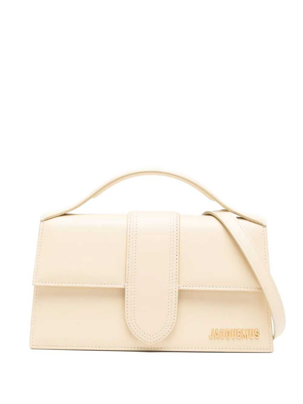 Jacquemus Women The Big Bambino Leather Tote Bag JACQUEMUS