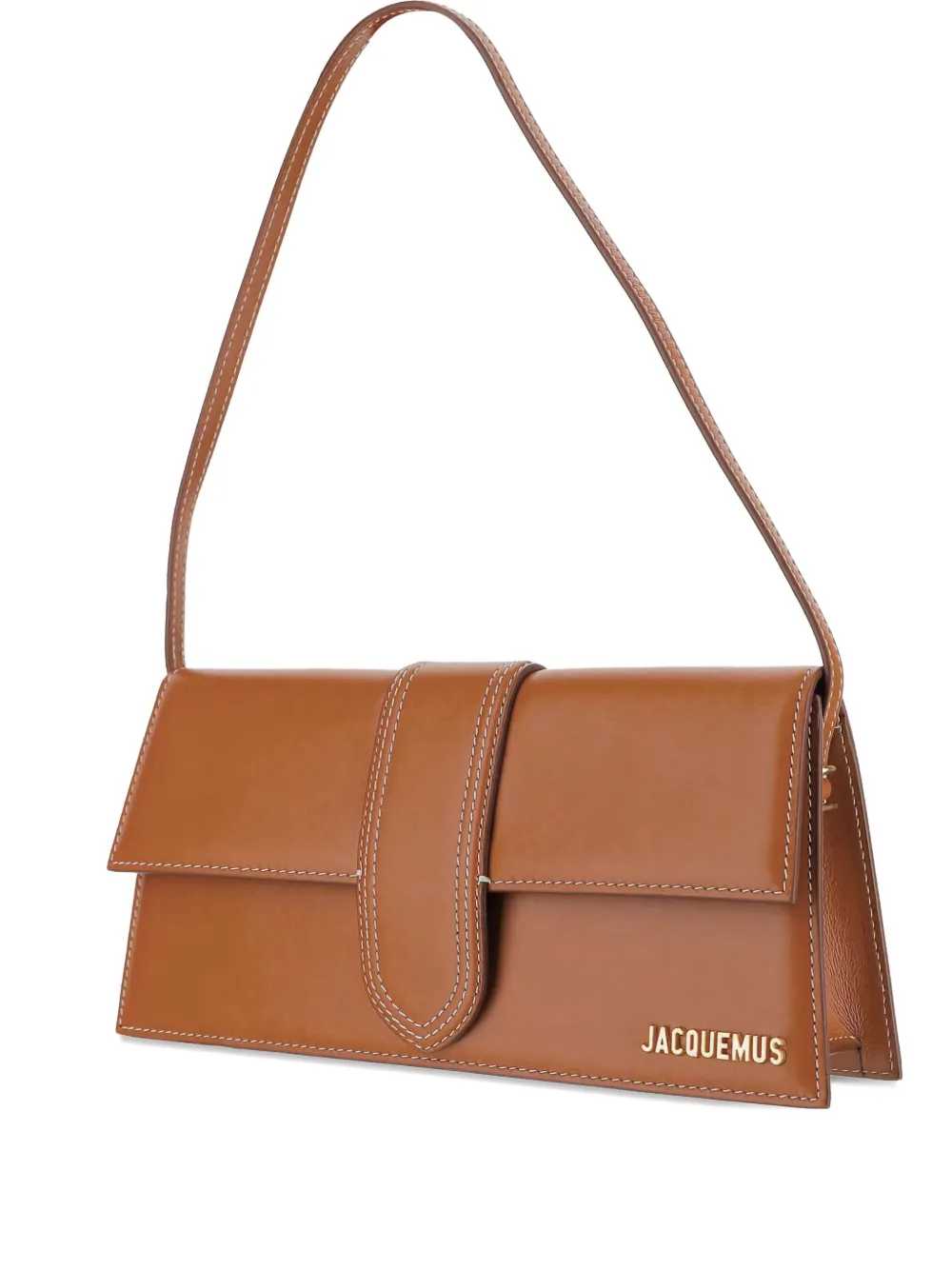 Jacquemus Women The Long Bambino Leather Flap Crossbody Bag JACQUEMUS