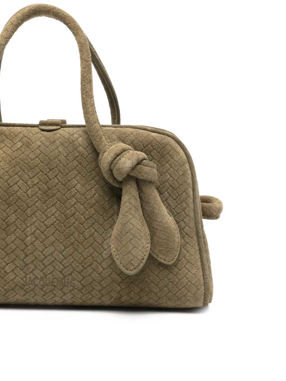 Jacquemus Women Le Petit Turismo Woven Tote Bag JACQUEMUS