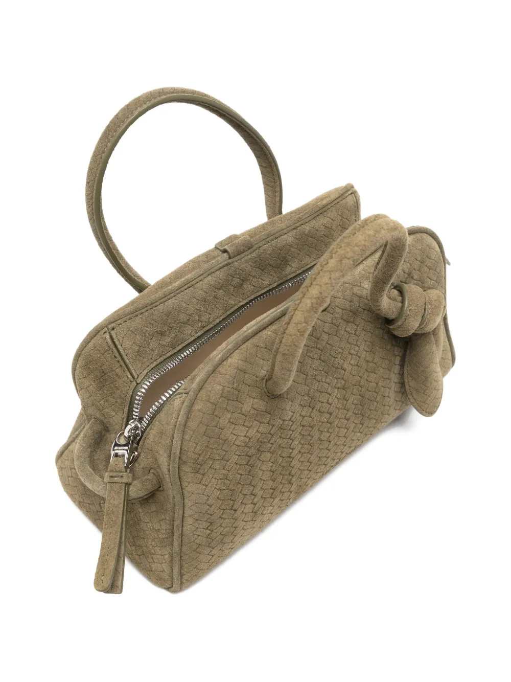 Jacquemus Women Le Petit Turismo Woven Tote Bag JACQUEMUS