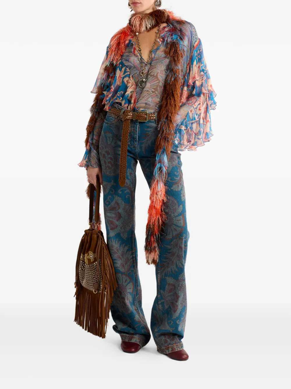 Etro Women Ruffled Blouse ETRO