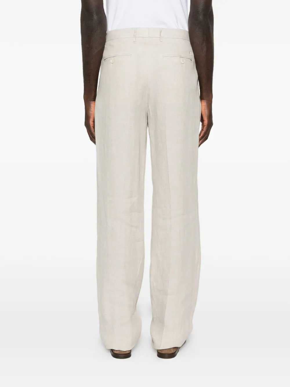 Etro Men Pleated Trousers With Belt Loops ETRO