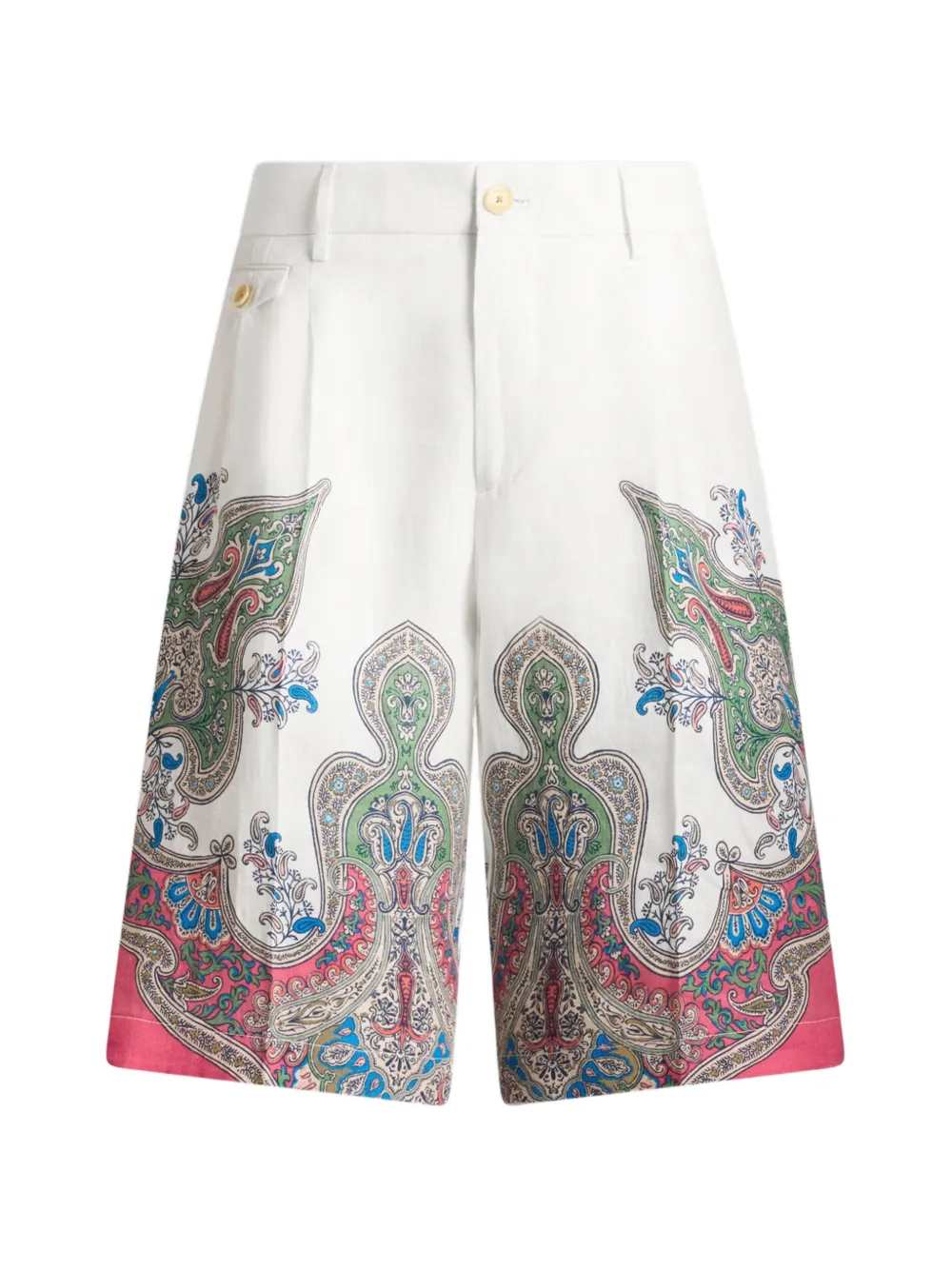 Etro Men Paisley Print Shorts ETRO