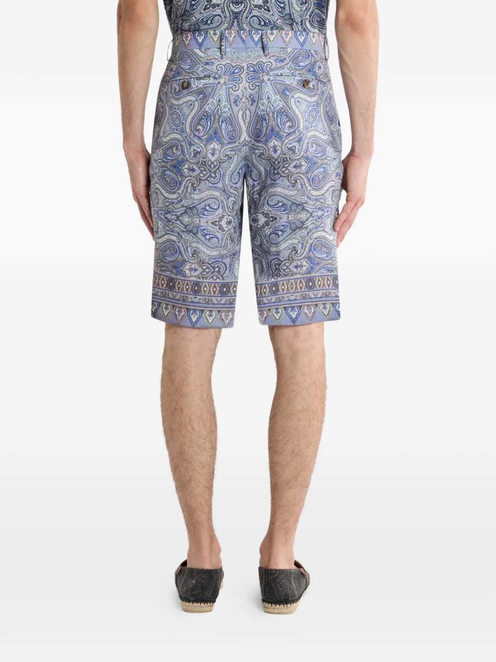 Etro Men Paisley Print Shorts ETRO