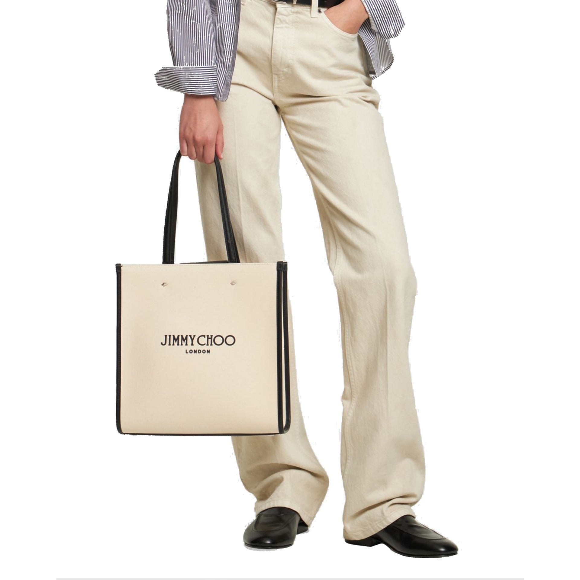 Jimmy Choo Medium Logo Tote Bag Women JIMMY CHOO