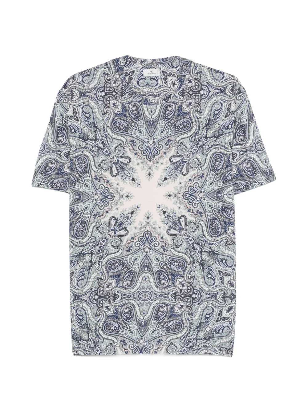 Etro Men Paisley Print T-Shirt ETRO