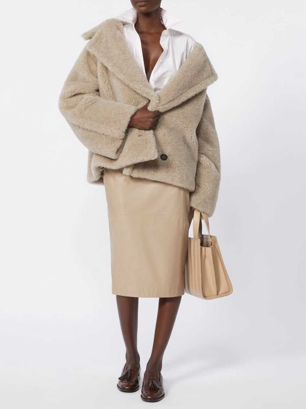 Max Mara Women Alpaca And Cashmere Teddy Coat - Sand MAX MARA