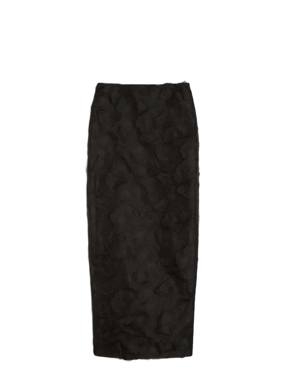 Max Mara Women Fitted Midi Skirt, Embellished With A 3D Jacquard Texture. MAX MARA