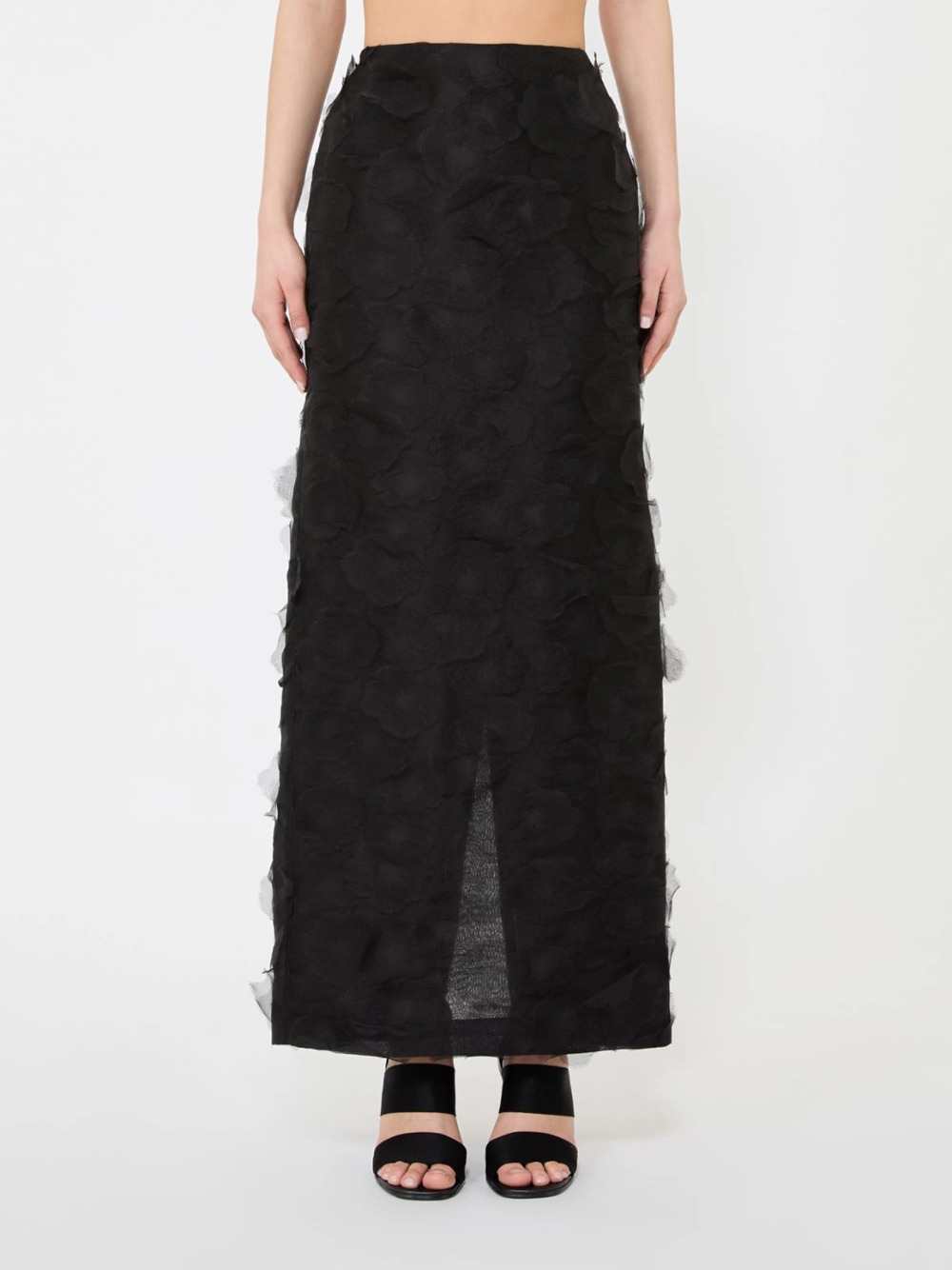 Max Mara Women Fitted Midi Skirt, Embellished With A 3D Jacquard Texture. MAX MARA