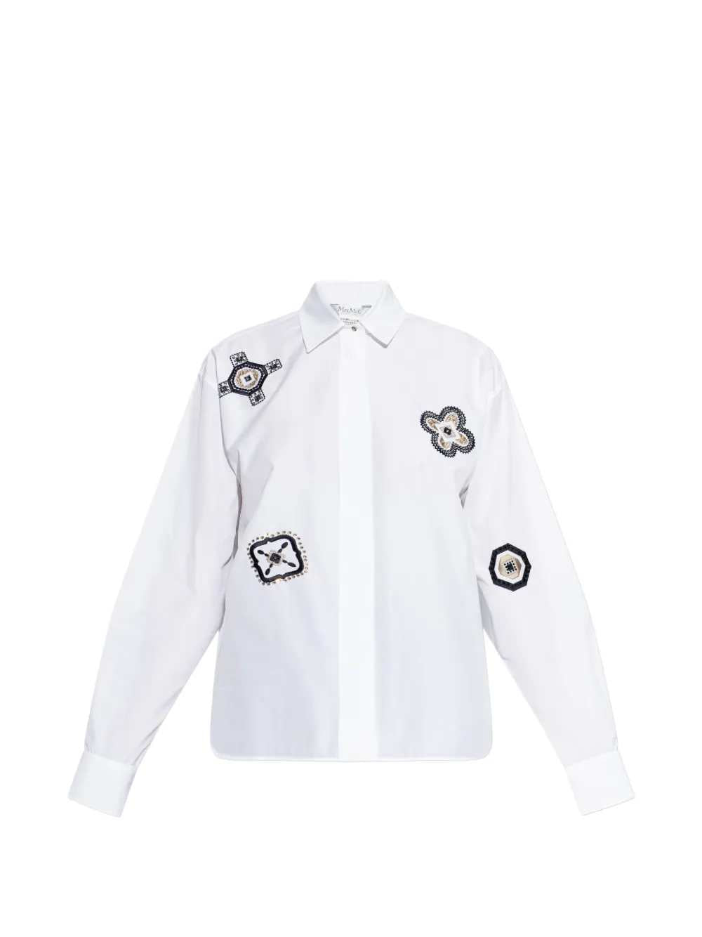 Max Mara Women Shirt With Striking Embellishments MAX MARA