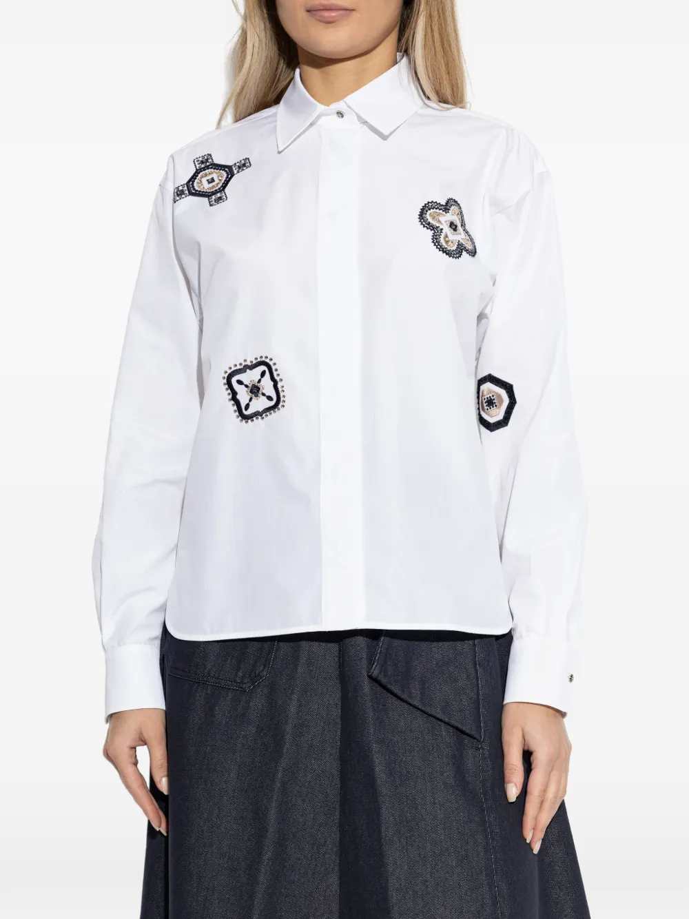 Max Mara Women Shirt With Striking Embellishments MAX MARA
