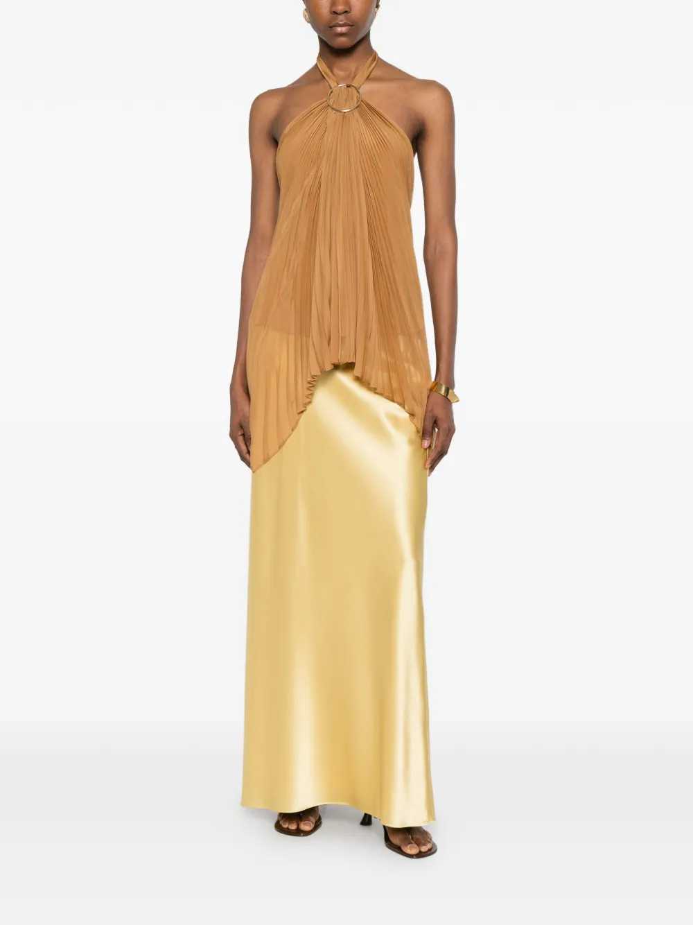 Max Mara Women Mxevalzer Ring-Pleated Top MAX MARA