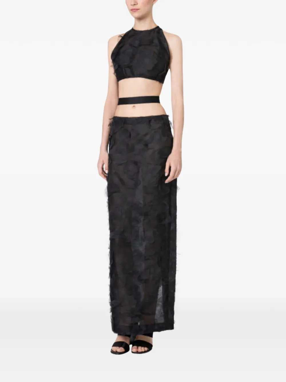 Max Mara Women Mxsfumetto Crop Top With Cut-Out MAX MARA