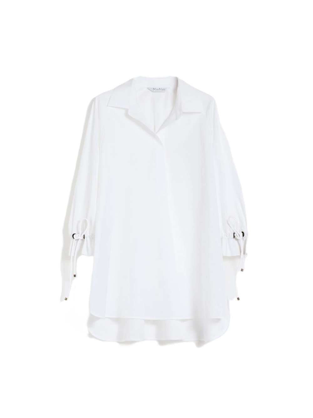 Max Mara Women Cotton Poplin Blouse - Optic White MAX MARA