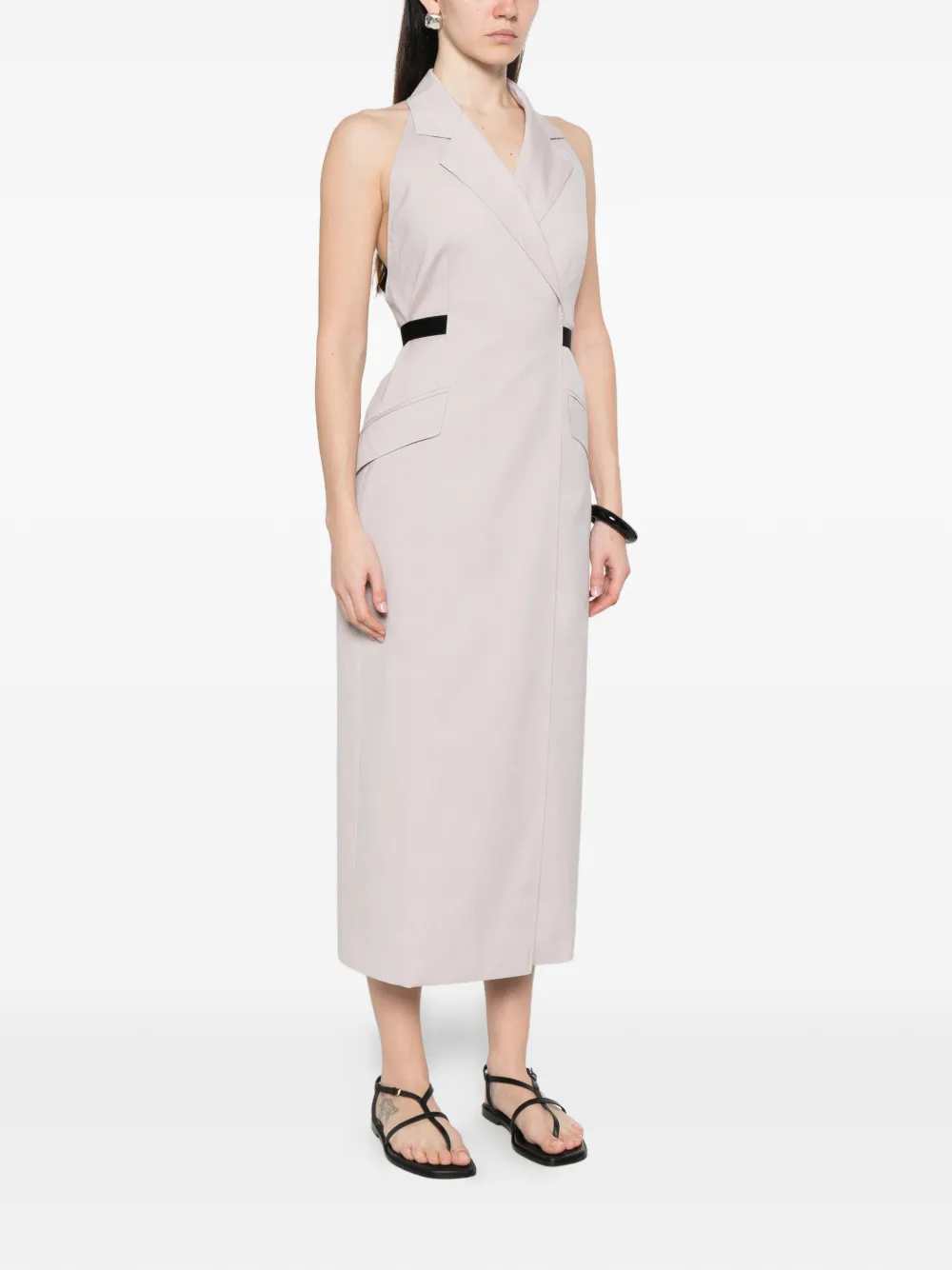 Max Mara Women Collared Midi Dress MAX MARA